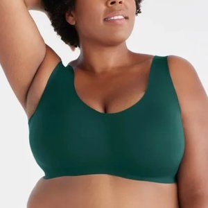 KNIX LuxeLift Pullover Bra Green Garden XS D25